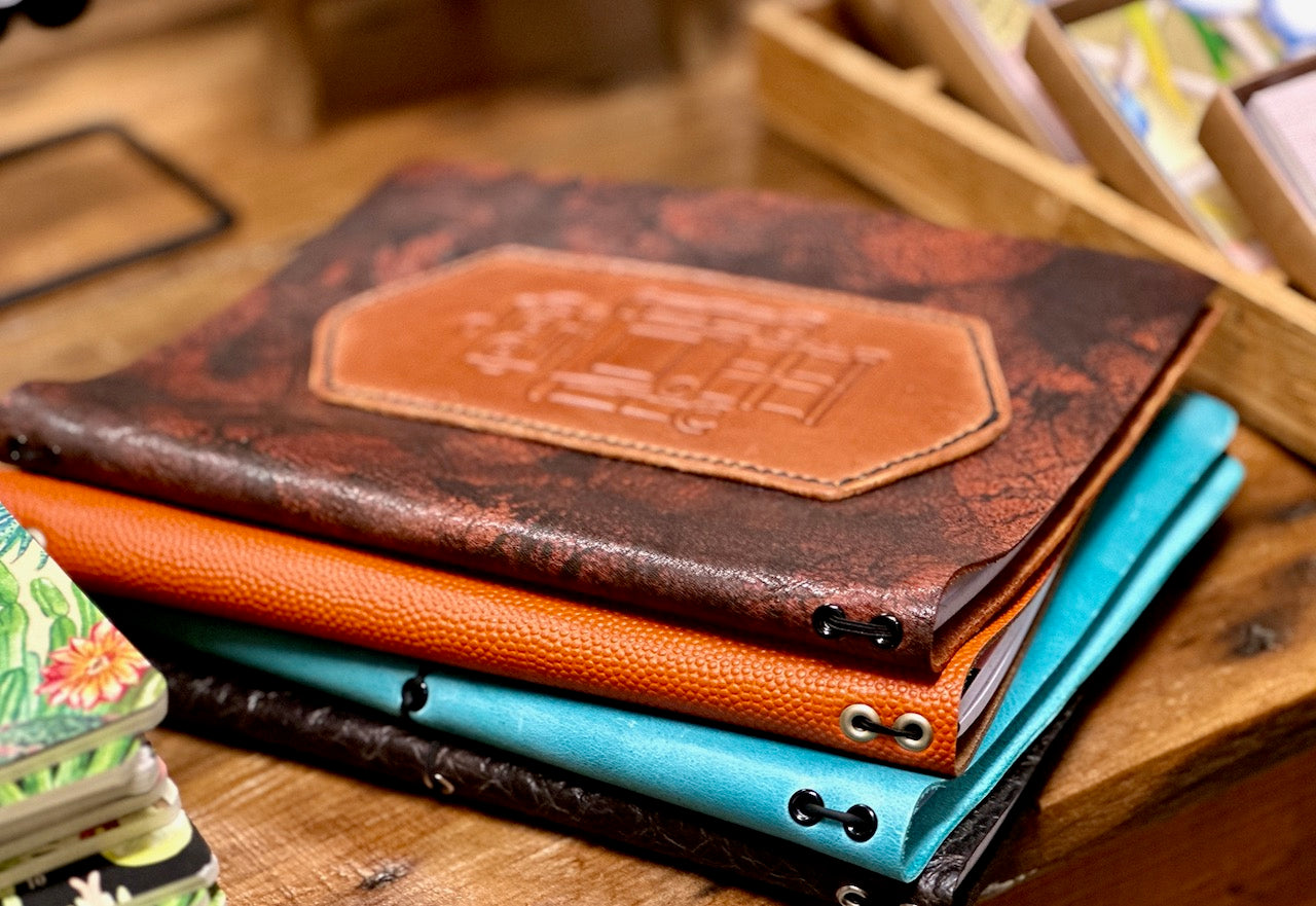 "Robbie Robot" Leather Journal