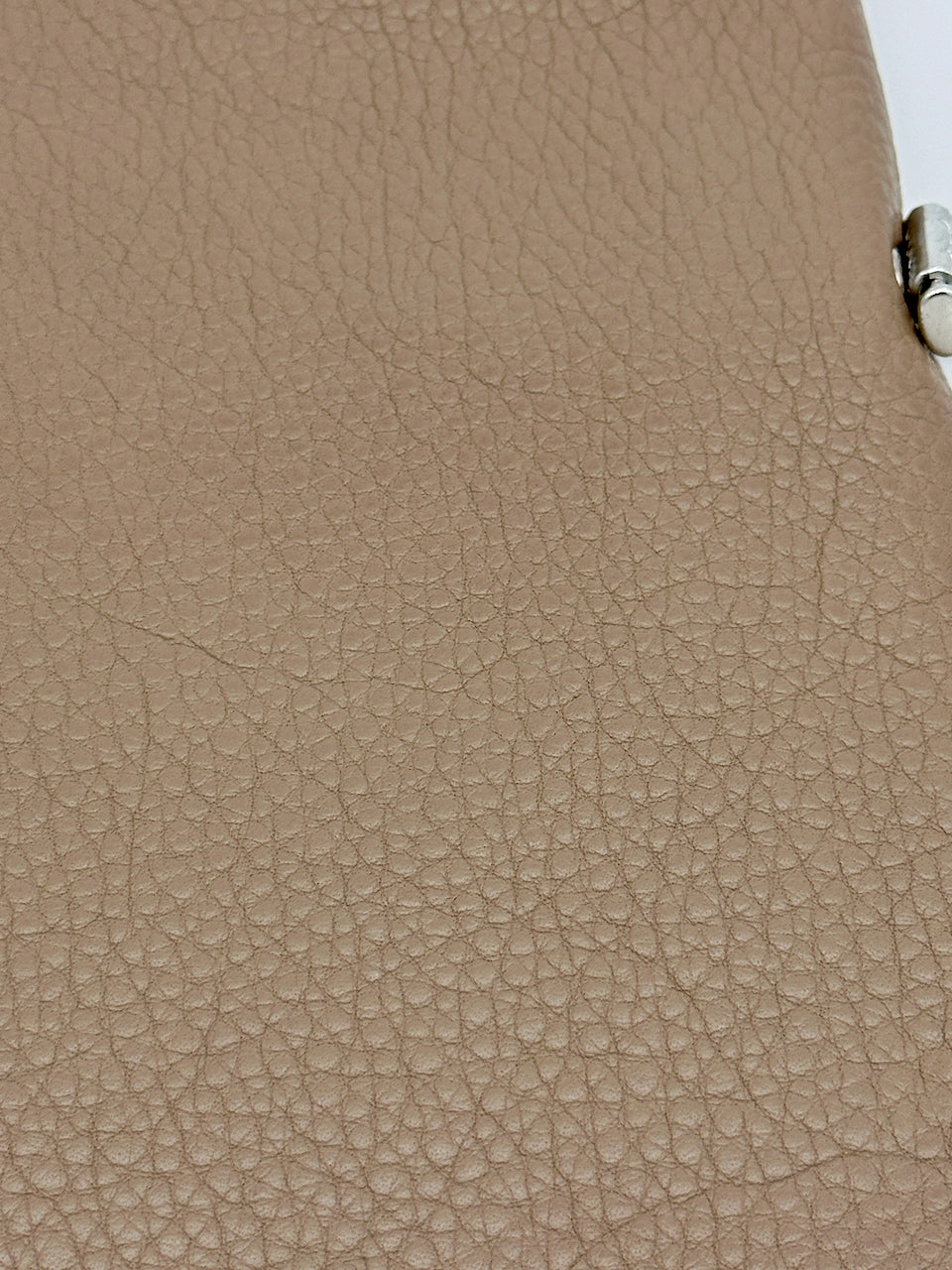 Beige "Eye Wood, Would You?" in Refillable Leather Journal
