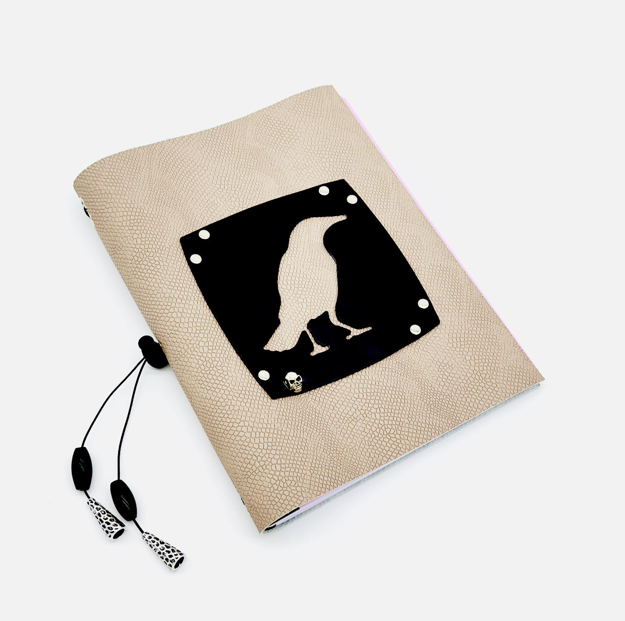 "A Murder of Crows" Leather Refillable Journal