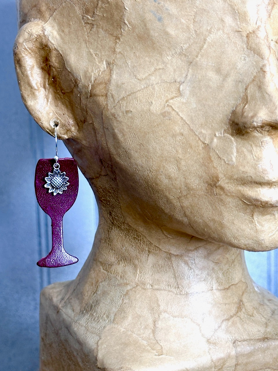 "Sunflower Wine" Earrings