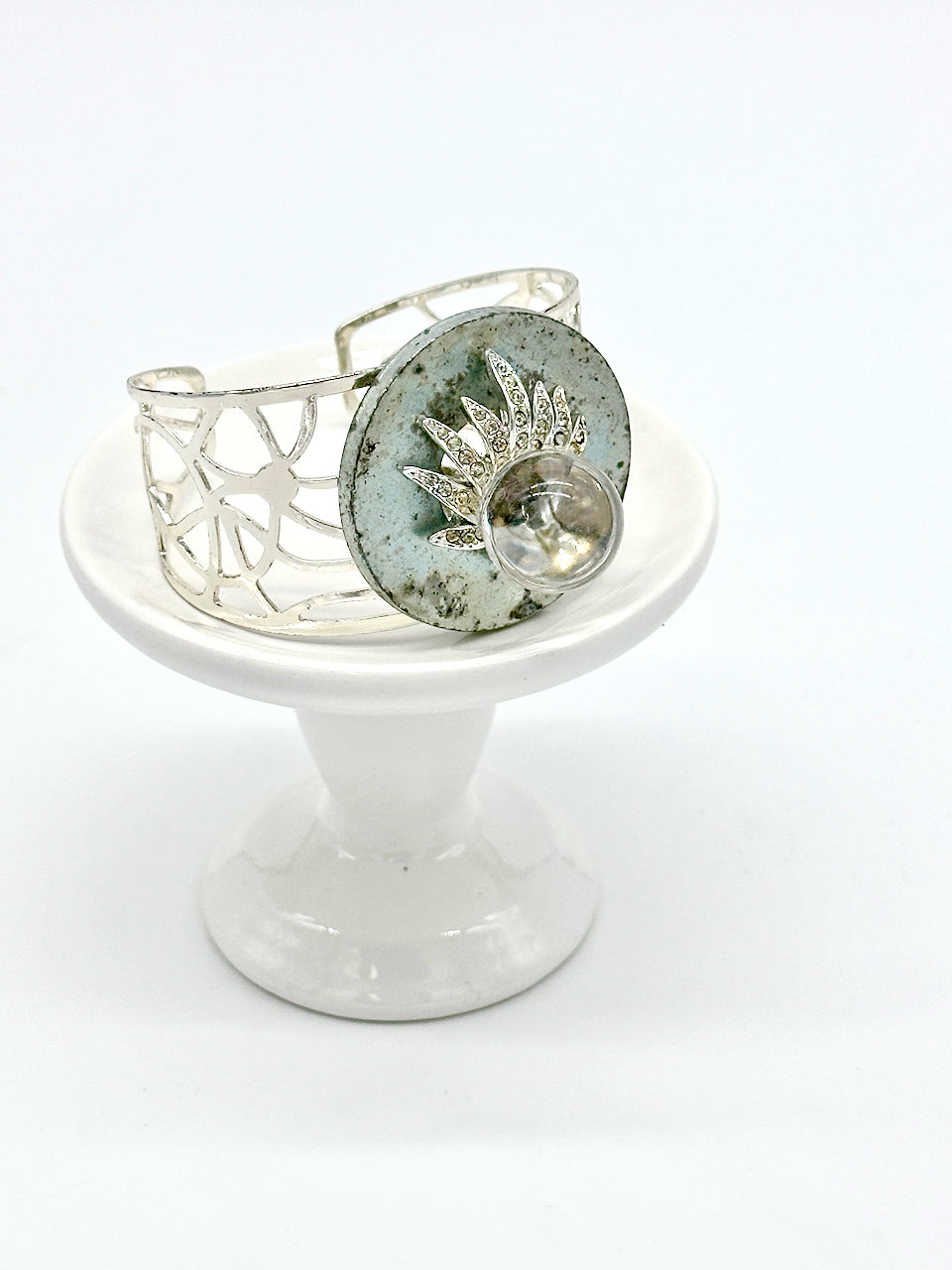 Glam Industrial Cuff Bracelet
