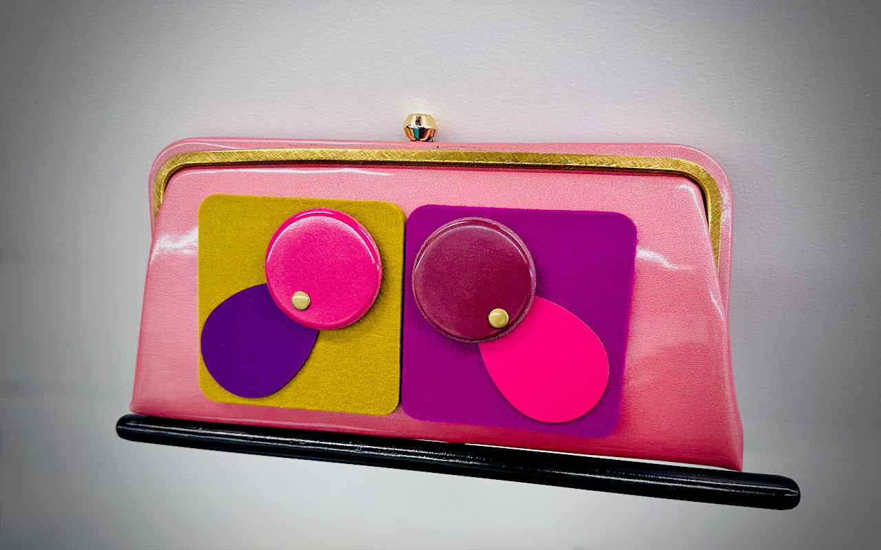 Pink Mod Clutch