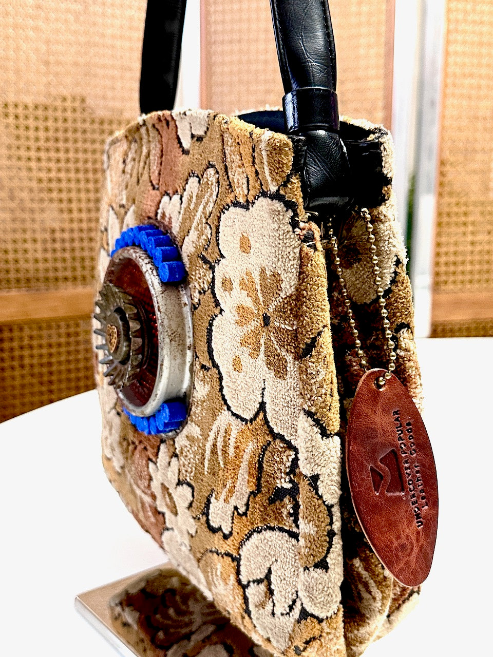 "Cog Me Later" Upcycled Vintage Purse