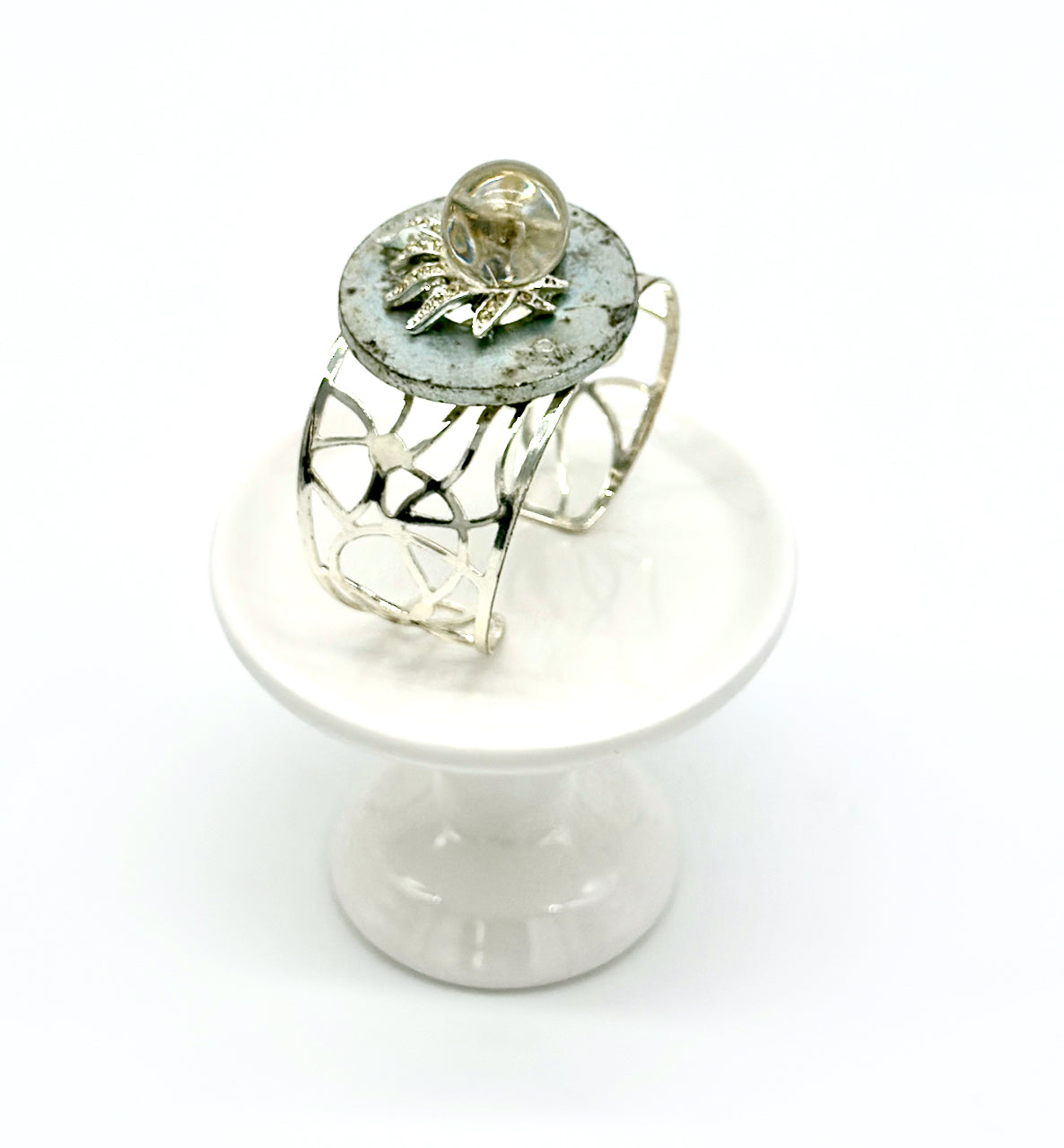 Glam Industrial Cuff Bracelet