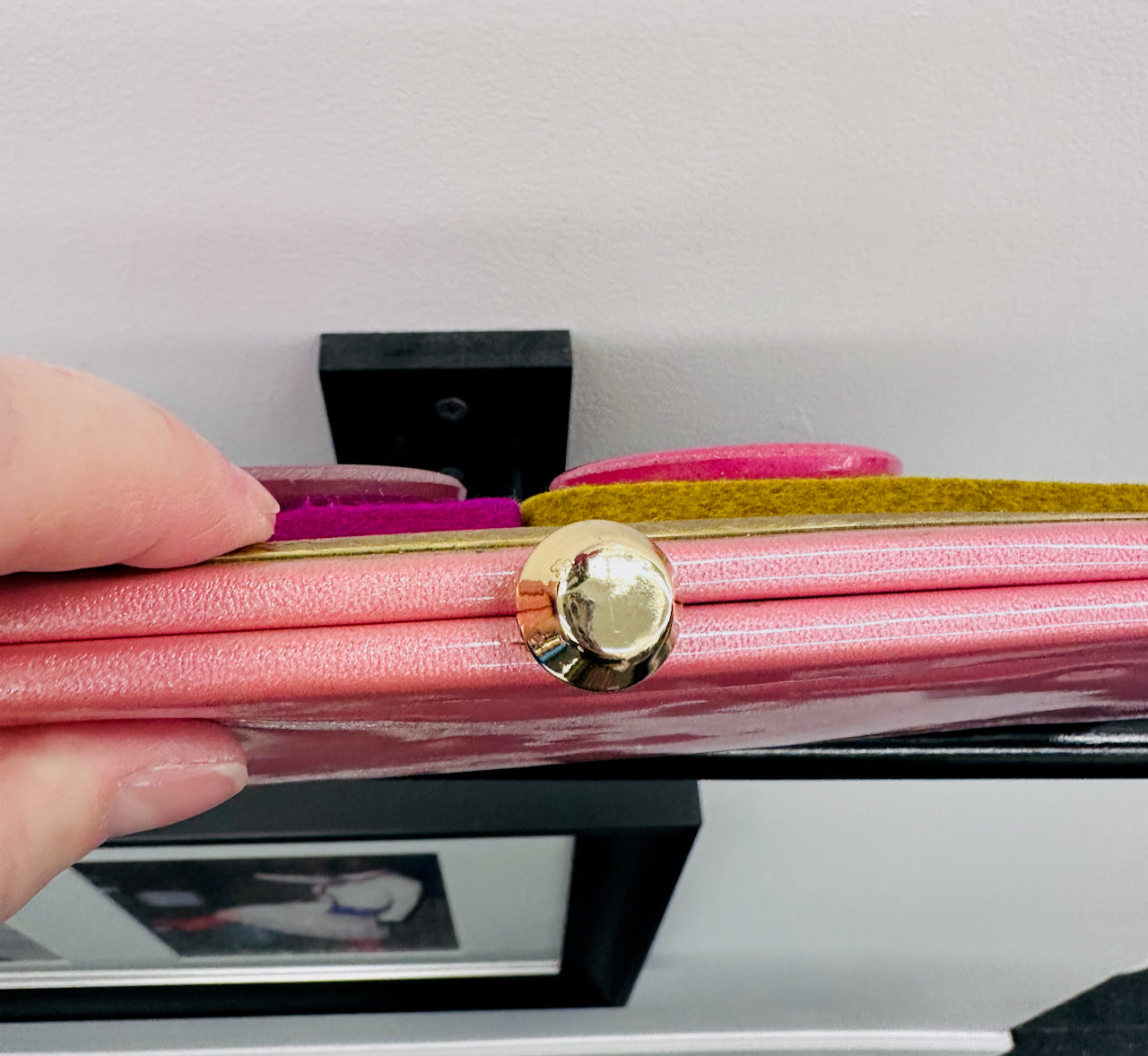 Pink Mod Clutch