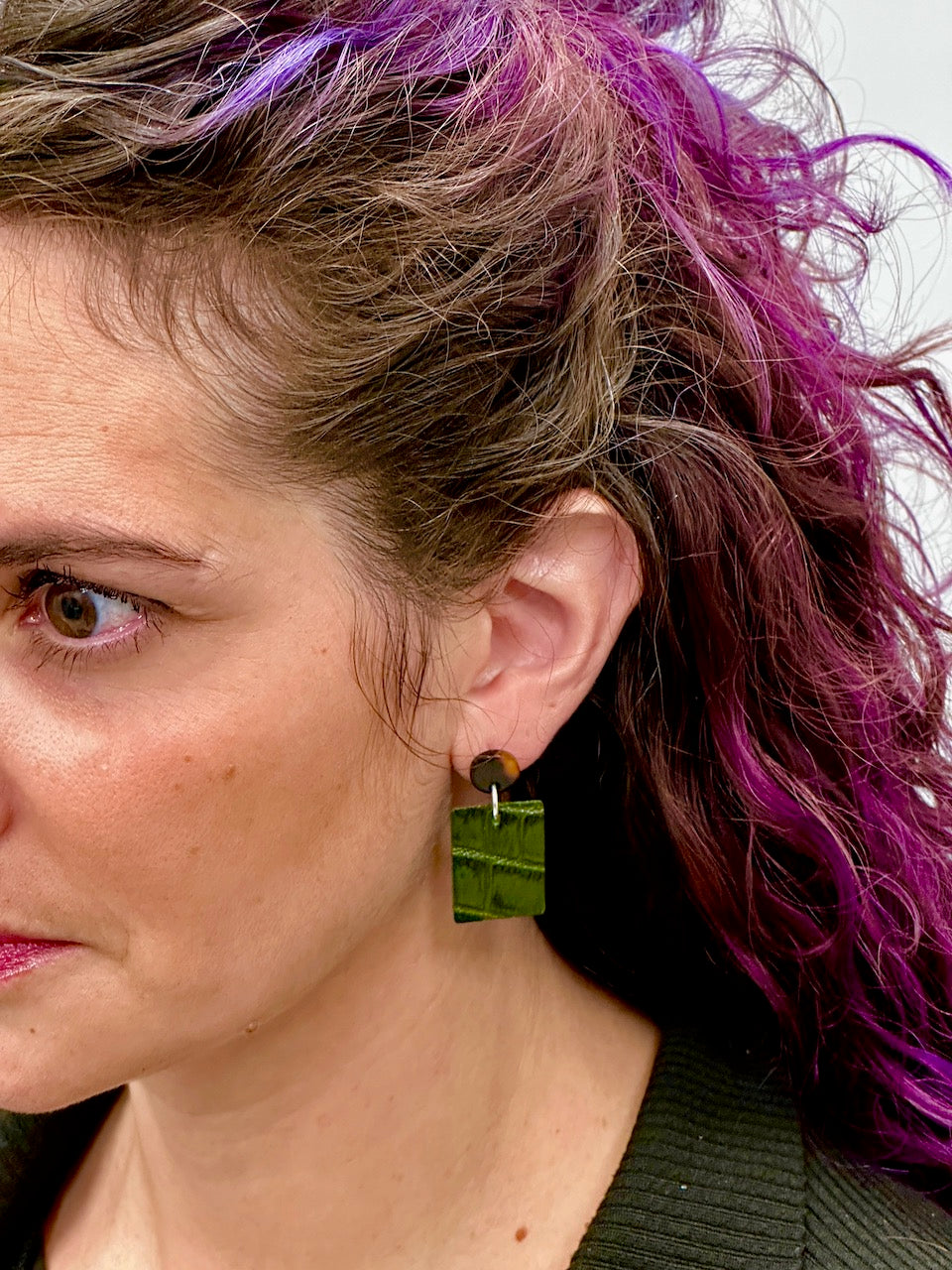 "The Bokon" Hair Clip and Earrings